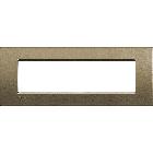 LIVING LIGHT - PLACCA 7P SQUARE LNA4807SQ - BTICINO LNA4807SQ product photo