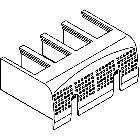 CALOTTE ATT POST D1 4P - BTICINO M7C02 - BTICINO M7C02 - BTICINO M7C02 product photo
