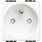 LIGHT-PRESA 2P+T 16A 250V STD.FRANCESE 2M - BTICINO N4142 - BTICINO N4142 - BTICINO N4142 product photo