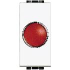 LIGHT - PORTALAMPADA SPIA ROSSO - BTICINO N4371R product photo