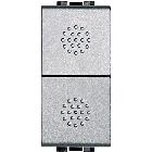 LIGHT TECH - DOPPIO PULSANTE 1P NO 16A - BTICINO NT4036 product photo