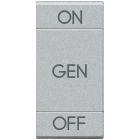 LIGHT TECH - COPRITASTO ON OFF GEN 1 MOD - BTICINO NT4911AFN - BTICINO NT4911AFN product photo