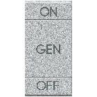 LIGHT TECH - COPRITASTO ON OFF GEN 1 MOD - BTICINO NT4911AFN - BTICINO NT4911AFN - BTICINO NT4911AFN product photo