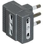 KIT - ADATTATORE TRIS 3 BIPASSO 16A GRIG - BTICINO S3604G - BTICINO S3604G product photo