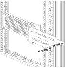 KIT BARRE COLLEGAMENTO ALIMENTATO LATERALE EASY250 VANO EST - BTICINO TKAL250E - BTICINO TKAL250E product photo