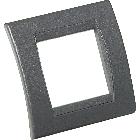 INTERLINK PLACCA CURVA 2P RESIN LIVIN INT - BTICINO W11119GR - BTICINO W11119GR - BTICINO W11119GR product photo