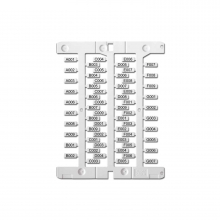 SMARTPRINT  NUT/15 TESS.TUB.L=15MM (X80) - CABUR NUT15S product photo