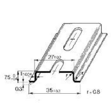 PR/3/AS PROFILATO DI APPOGGIO - CABUR PR005 - CABUR PR005 - CABUR PR005 product photo Photo 01 3XL