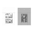 TARGA IDQ PVC ADESIVA FLAT BIANCA 60X100 - CABUR TAP60100AW - CABUR TAP60100AW - CABUR TAP60100AW product photo