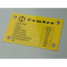 TARGA RIVETT.  4MM MG-VRT-RH BIANCO 50X100 - CEMBRE 48911 product photo
