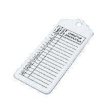 CARTELLINO WIT-W 56006 (40X100X0,5 WH) - CEMBRE 56006 product photo