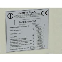 TARGA QUADRO MG2-VRT-A BIANCO PVC 60X100 MM - CEMBRE 88962 - CEMBRE 88962 product photo