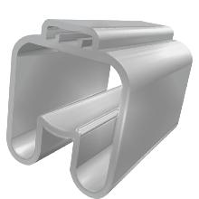 CEMBRE 90500 TUBETTI SEGNACAVO PER TARGHETTE FLAT 4 mm DIAMETRO=9-15 mm L=10 - CEMBRE 90500 product photo