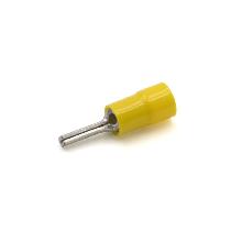 CAPOCORDA GIALLO A PUNTALE TONDO P=12mm CEMBRE GF-P12 - CEMBRE GF-P12 product photo