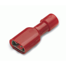 INNESTO FEMMINA ROSSO 6,35X0,8 TUTTO ISOLATO CONF. 100 PEZZI - CEMBRE RF-F608P product photo