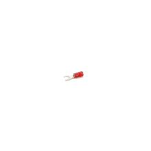 Capocorda rosso a forcella vite 4mm b=7,5mm - CEMBRE RF-U4/2 product photo