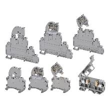 MORS. FUS. 6,3X32,X DIN,A VITE,SEZ.4MM2 GR. - CEMBRE TBS4F-R - CEMBRE TBS4F-R product photo