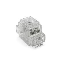 MORSETTIERA UNIPOLARE A 4 VIE SEZ.16MMQ DIN - CEMBRE Z16-4D product photo