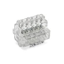 MORSETTIERA UNIPOLARE A 5 VIE SEZ.6MMQ DIN - CEMBRE Z6-5D product photo