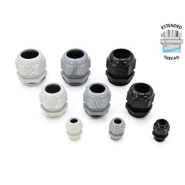 PRES.POLIAMM.C/FILET.LUNGO IP68 M25X1,5 NERO - CEMBRE 1901.M25 - CEMBRE 1901.M25 - CEMBRE 1901.M25 product photo Photo 01 3XL