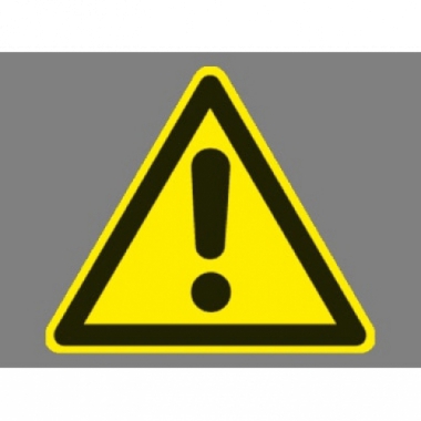 SEGNALI DI AVVERTIMENTO WS-AD PERICOLO GENERICO  25MM - CEMBRE 200001 product photo Photo 01 3XL