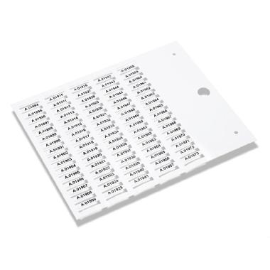 TARGHETTA MG-TPMF BIANCA 4X12MM X TUBETTI - CEMBRE 42091B - CEMBRE 42091B - CEMBRE 42091B product photo Photo 01 3XL