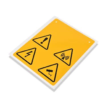 Etich.mg-signs vy giallo ral1003 rett.34x74 - CEMBRE 991109 product photo Photo 01 3XL