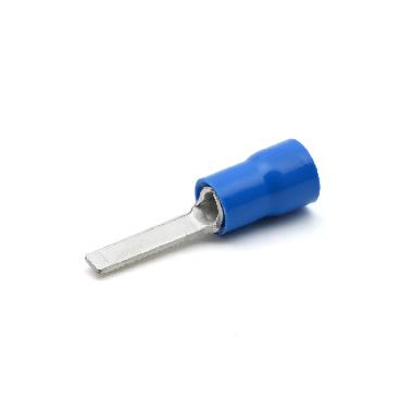 CAPOCORDA BLU A PUNTALE PIATTO P=13. 3X2. 5MM - CEMBRE BF-PP12/25 product photo Photo 01 3XL