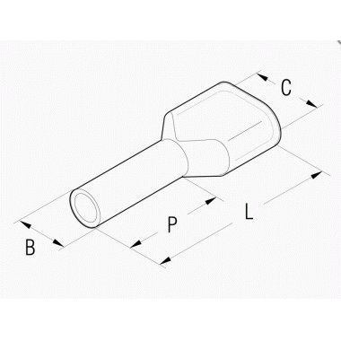 TUBETTO DOPPIO SEZ.2X1,5MMQ P=8MM NERO - CEMBRE PKT1508 product photo Photo 02 3XL
