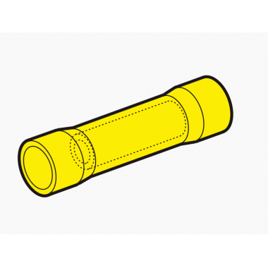 GIUNTO TESTA-TESTA GIALLO SEZ.4-6MMQ - CEMBRE PL1-M product photo Photo 01 3XL