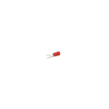 Capocorda rosso a forcella vite 4mm b=7,5mm - CEMBRE RF-U4/2 product photo Photo 01 3XL