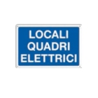 TARGA VS-I10 IN ALLUMINIO150X200 LOCALE QUADRI ELETTRICI - CEMBRE 261000AR product photo