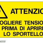 ETICHETTE PER IMPIANTI ELETTRICI CON TESTO, IN FILM PVC VS-I83 - CEMBRE 268300 product photo