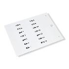 TARGH.MG-TAA ADES.BIANCA 15X49 X COMPONENTI - CEMBRE 49194N product photo