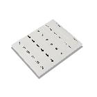 SEGNACAVO MG-KMP050 AD.BIANCO 15X15 MAX=10 - CEMBRE 49951-015 - CEMBRE 49951-015 product photo