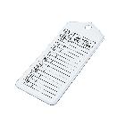 CARTELLINO WIT-W 56006 (40X100X0,5 WH) - CEMBRE 56006 product photo