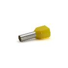 PKT/614 - TUBETTO DOPPIO SEZ.2X6MMQ P=14MM GIALLO - CEMBRE PKT614 product photo