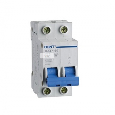 INTERRUTTORE MAGNETOTERMICO DIN 2 MODULI 1P+N 10A C 4.5KA - CHINT 41221 product photo Photo 02 3XL