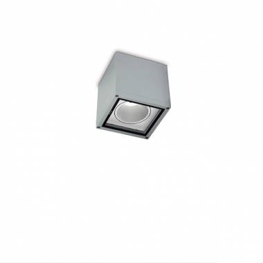 FARETTO BOX/W1 LED CALDO 1X13W MONOEMISSIONE 3000K COLORE ALLUMINIO - ING.CASTALDI ILLUMINAZIONE D58/W1/LWWMMB/AL product photo Photo 01 3XL