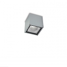 FARETTO BOX/W1 LED CALDO 1X13W MONOEMISSIONE 3000K COLORE ALLUMINIO - ING.CASTALDI ILLUMINAZIONE D58/W1/LWWMMB/AL product photo