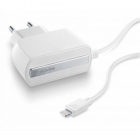 CARICABATTERIA RETE MFI IPH5 BIANCO - CELLULARLINE ACHMFIIPH5W product photo
