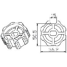 OTTAGONALE 59X0,6mm - CAME AUTEL STUDIO SR 001YK5101 product photo
