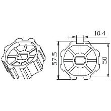 CAME AUTEL STUDIO SR 001YK5102 - OTTAGONALE 60X0.8MM. - CAME AUTEL STUDIO SR 001YK5102 - CAME AUTEL STUDIO SR 001YK5102 product photo