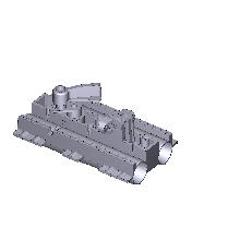 PATTINO SCORRIMENTO - VER - CAME AUTEL STUDIO SR 119RIE147 - CAME AUTEL STUDIO SR 119RIE147 product photo