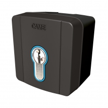 SELETTORE A CHIAVE DA ESTERNO CON RETROILLUMINAZIONE SELD1FDG DIN EXT FIL - CAME AUTEL STUDIO SR 806SL/0050 product photo