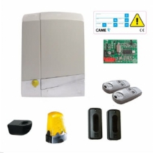 KIT AUTOMAZIONI SCORREVOLI FINO A 600 KG 24 V DC GRIGIO BXV06K06 - CAME AUTEL STUDIO SR 8K01MS-003 product photo