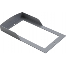 TETTUCCIO PARAPIOGGIA IN LAMIERA DI ACCIAIO VERNICIATO 2 MODULI - CAME AUTEL STUDIO SR MTMTI2M product photo