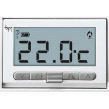 TERMOSTATO DIGITALE INCASSO BIANCO NON PROGRAMMABILE - CAME AUTEL STUDIO SR TA350 product photo