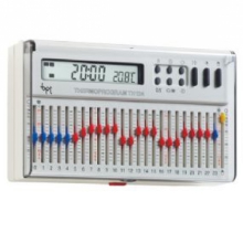 CRONOTERMOSTATO DIGITALE GIORNALIERO PARETE BIANCO TH124BB - CAME AUTEL STUDIO SR TH124BB product photo