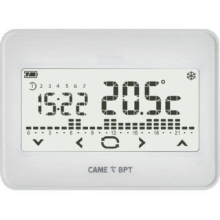 CRONOTERMOSTATO TOUCH SCREEN WIFI DA PARETE BIANCO ALIMENTAZIONE 230 V AC - CAME AUTEL STUDIO SR TH/550WHWIFI product photo
